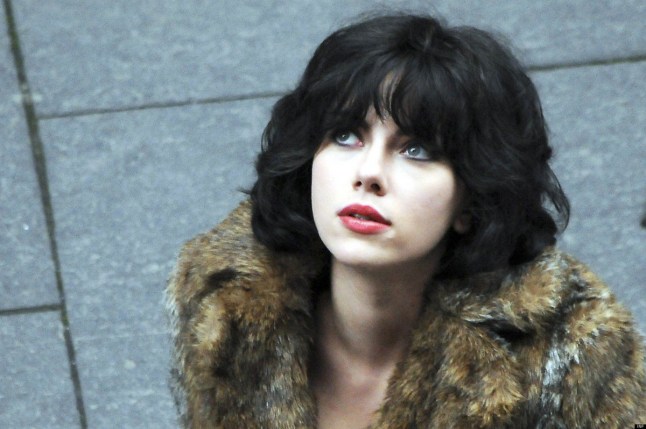 Film: Under the Skin (2013), starring Scarlett Johansson. This image released by A24 Films shows Scarlett Johansson in a scene from 
