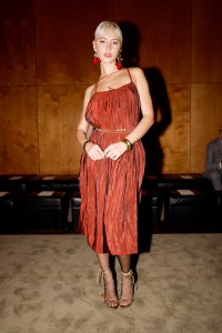 Iris Law at the Saint Laurent fashion show as part of Paris Fashion Week Fall 2026 on March 3, 2026 in Paris, France.