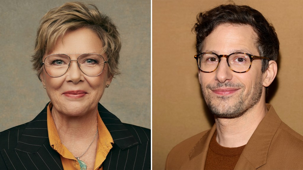 Andy Samberg Movie Lands At Focus Features; Annette Bening Joins Andy Samberg Movie Lands At Focus Features; Annette Bening Joins