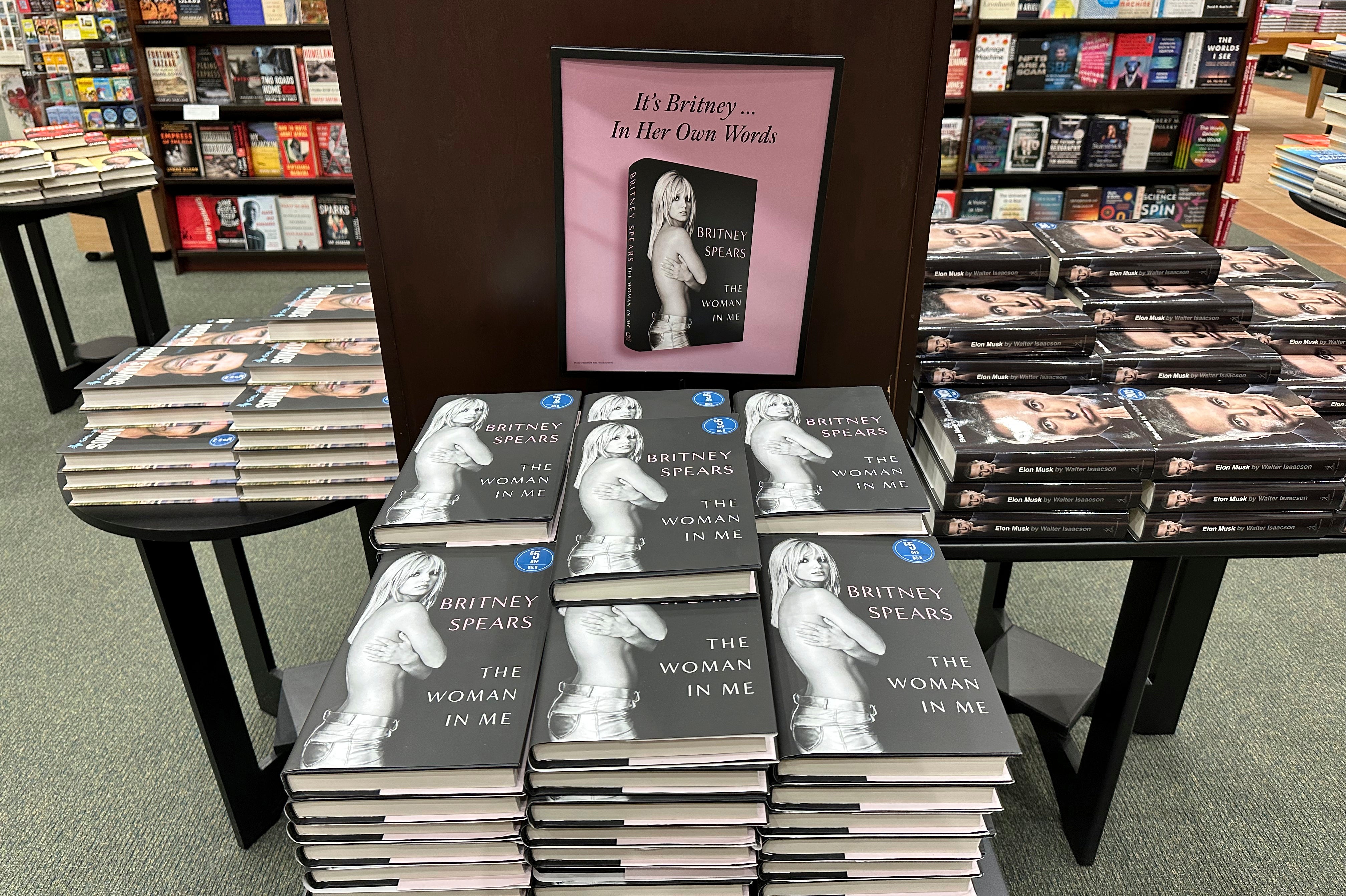 Britney Spears' memoir "The Woman in Me”
