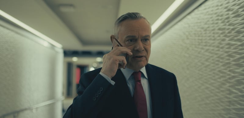 Martin Clunes was intrigued by the presenter’s appearances in the guest seat on talkshows and podcasts. Photograph: 5 Broadcasting Limited/Wonderhood Studios