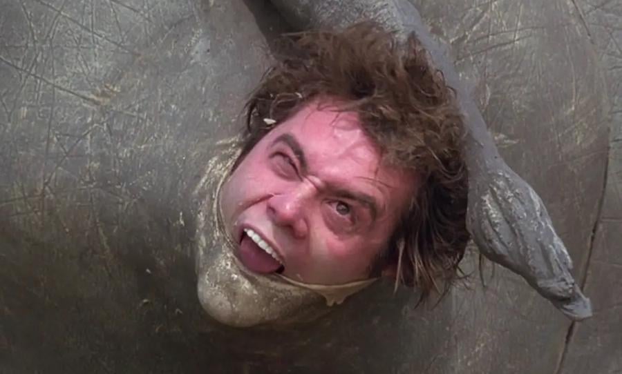 Ace Ventura’s infamous “rhino butt birth” prop sells for nearly $60,000 at auction