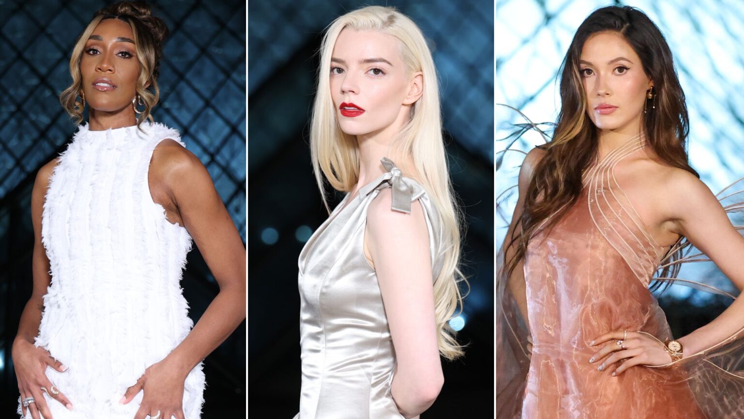 celebrities and athletes at Le Grand Dîner du Louvre