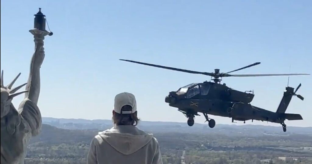 Army Suspends Aircrew After Bonkers Kid Rock Helicopter Stunt