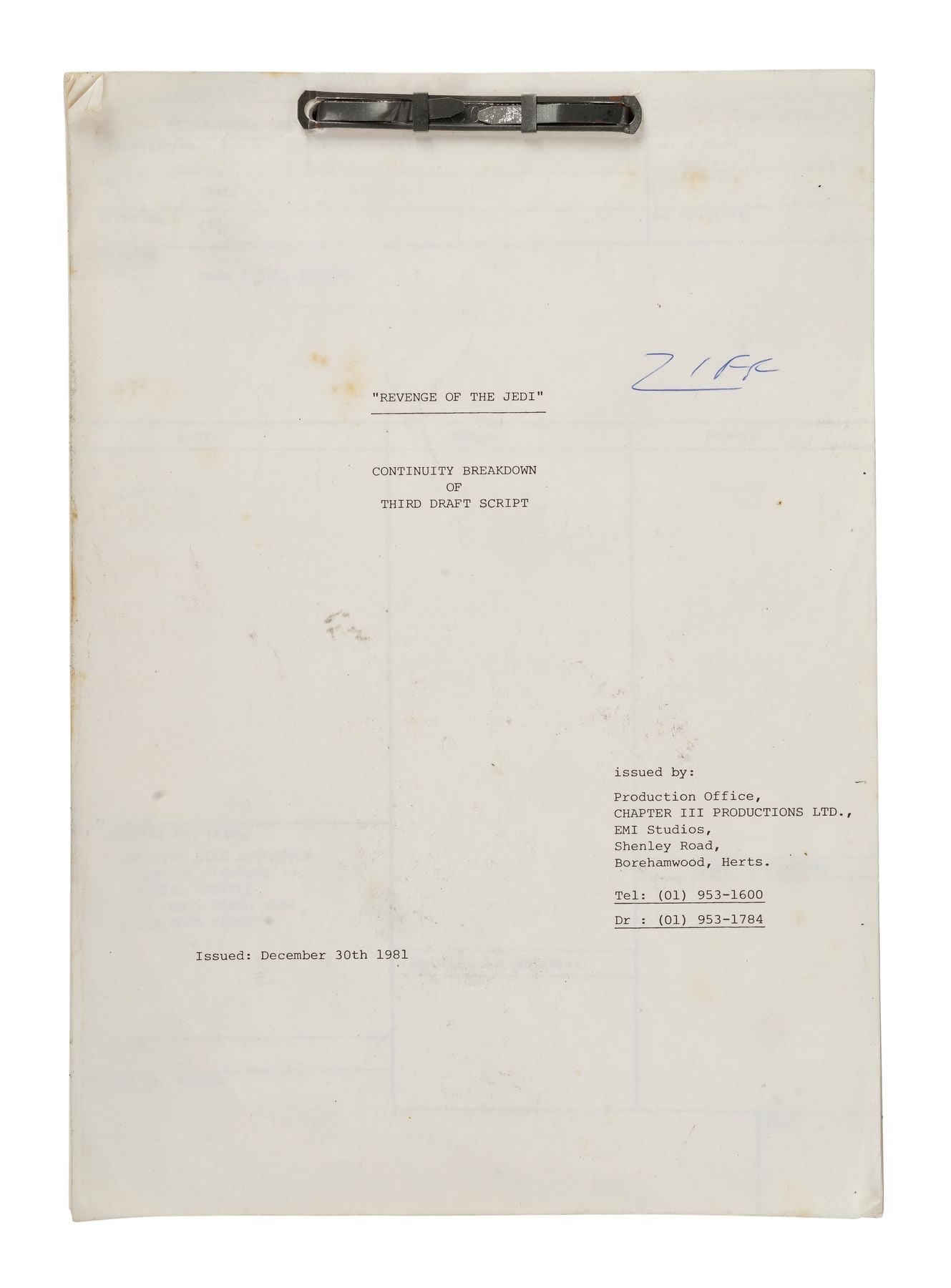 Continuity Script (1)