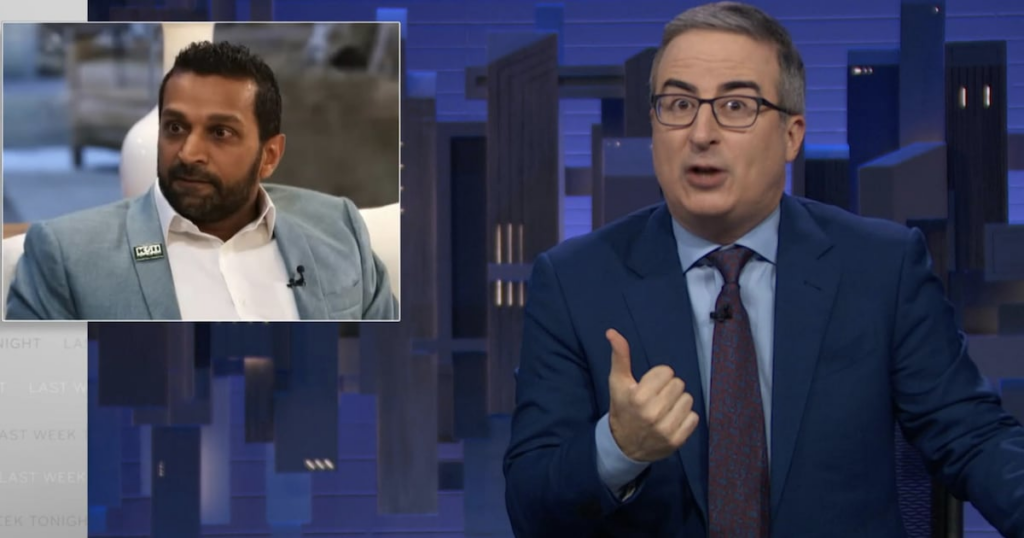 John Oliver Skewers Keystone Kash and His Singer Girlfriend John Oliver Skewers Keystone Kash and His Singer Girlfriend
