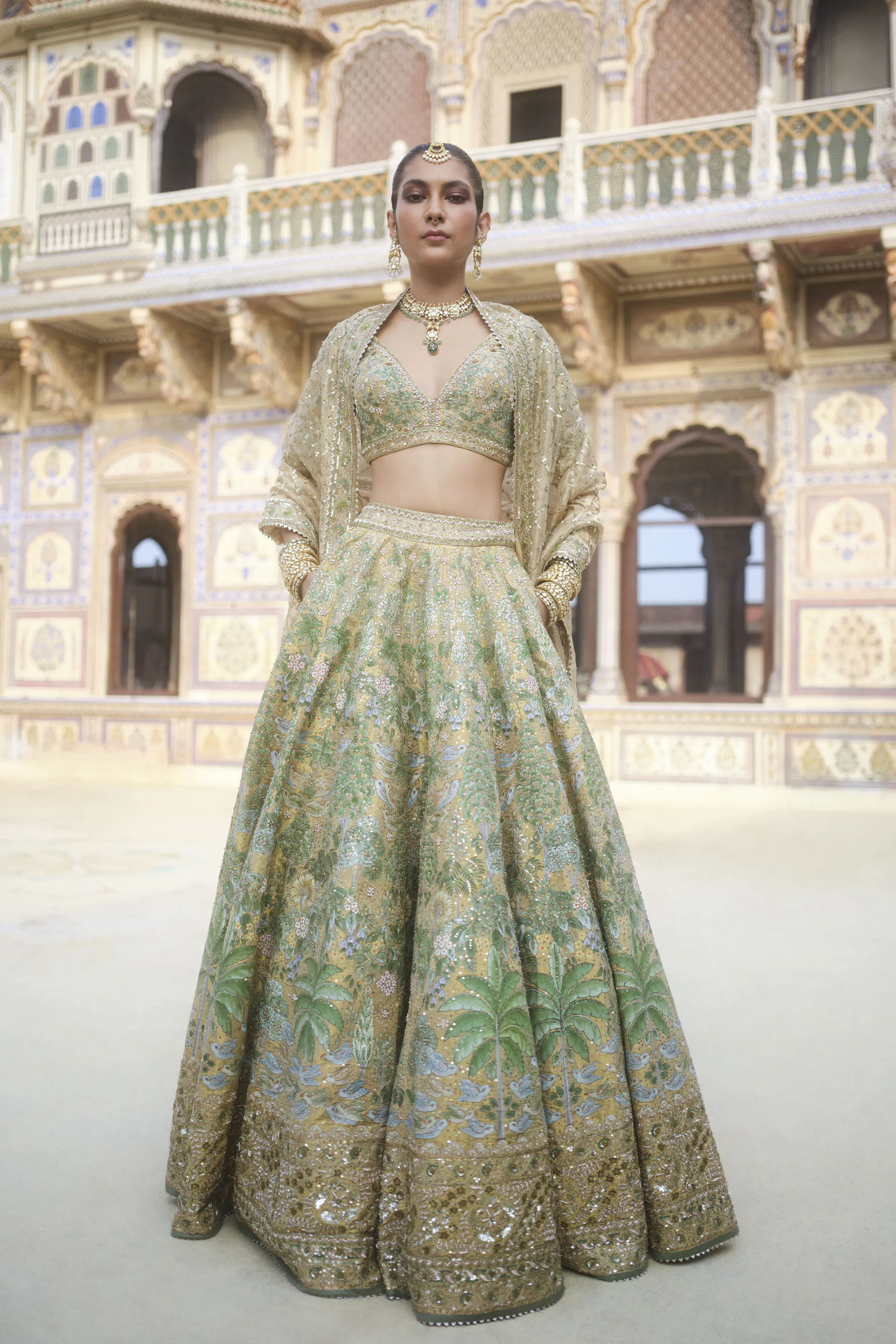 Buy Designer Pichwai Dresses for Women in USA | Anita Dongre