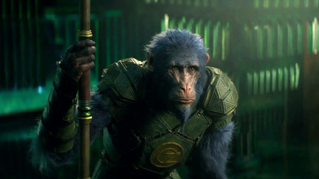 Chistery wearing armor in Wicked