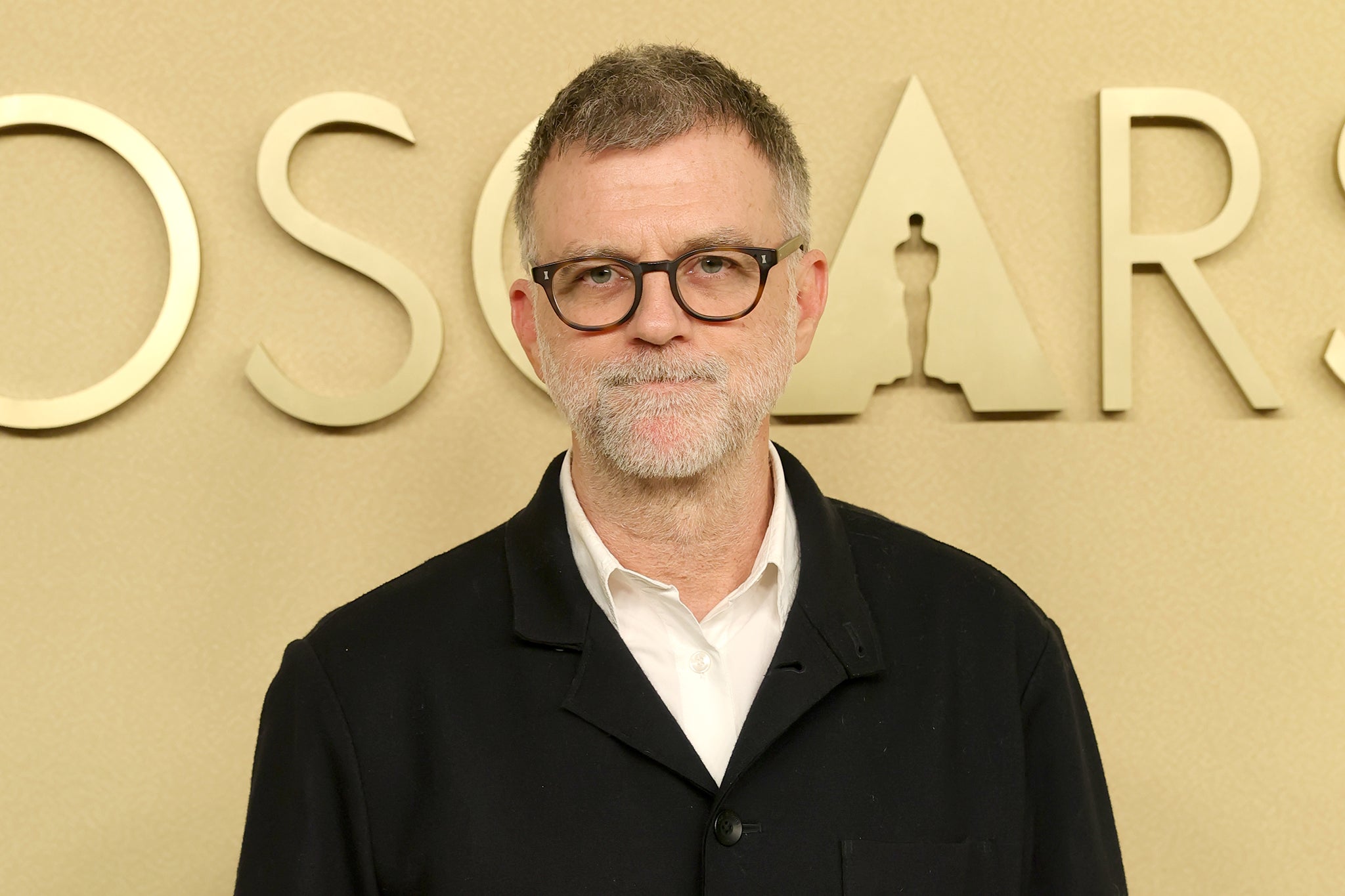 Battle-hardened: Paul Thomas Anderson at the Oscar nominees luncheon in February