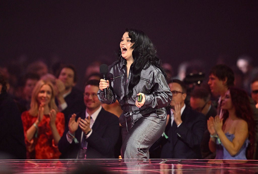 Young won a Grammy and Brit Award in February