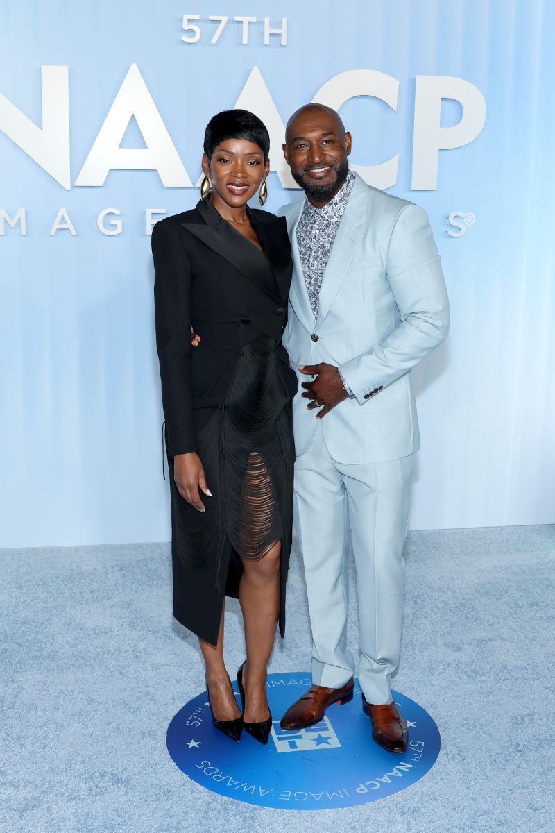 You Have To See These Celebrity Couples Light Up The Blue Carpet At The NAACP Image Awards