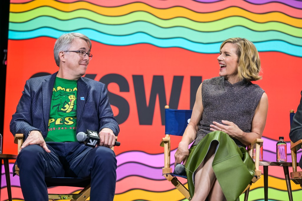 ‘Pluribus’ Creator at SXSW Once Considered Naked Extras & More 'Pluribus' Creator at SXSW Once Considered Naked Extras & More