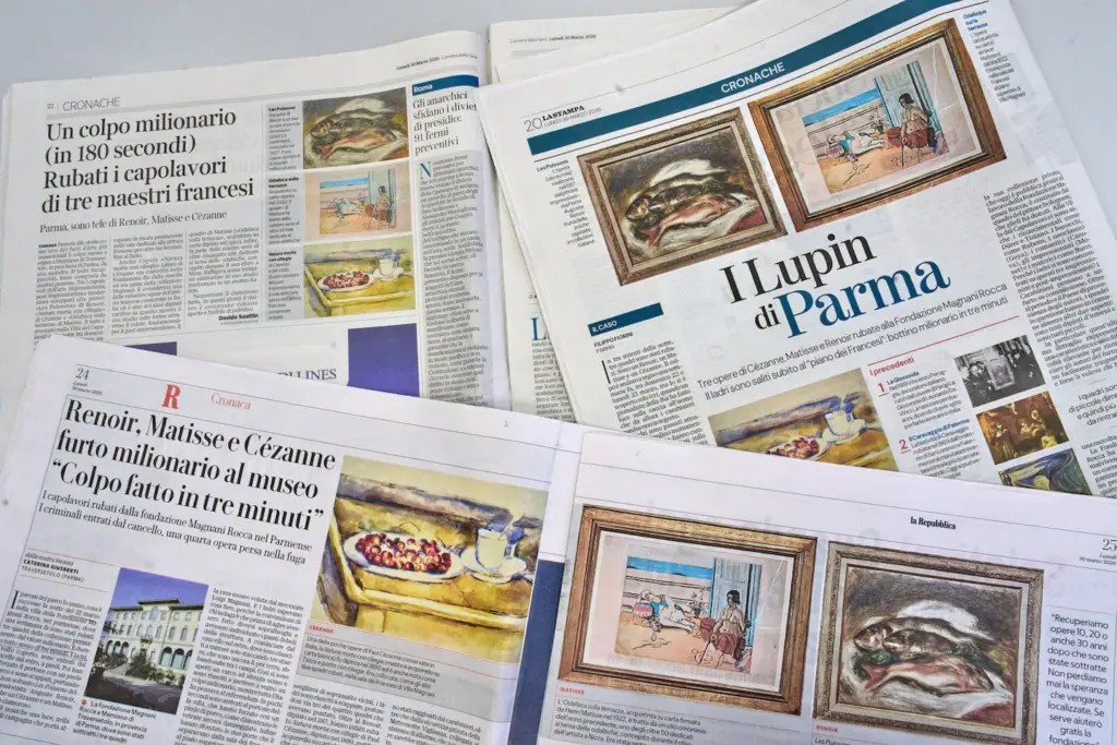 Thieves steal works by Cézanne, Renoir, Matisse from Italian museum