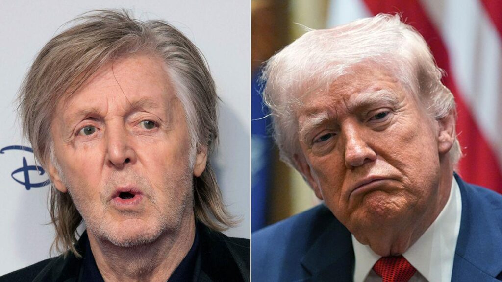 Paul McCartney's brutal jibe at Trump as crowd boos President at LA show