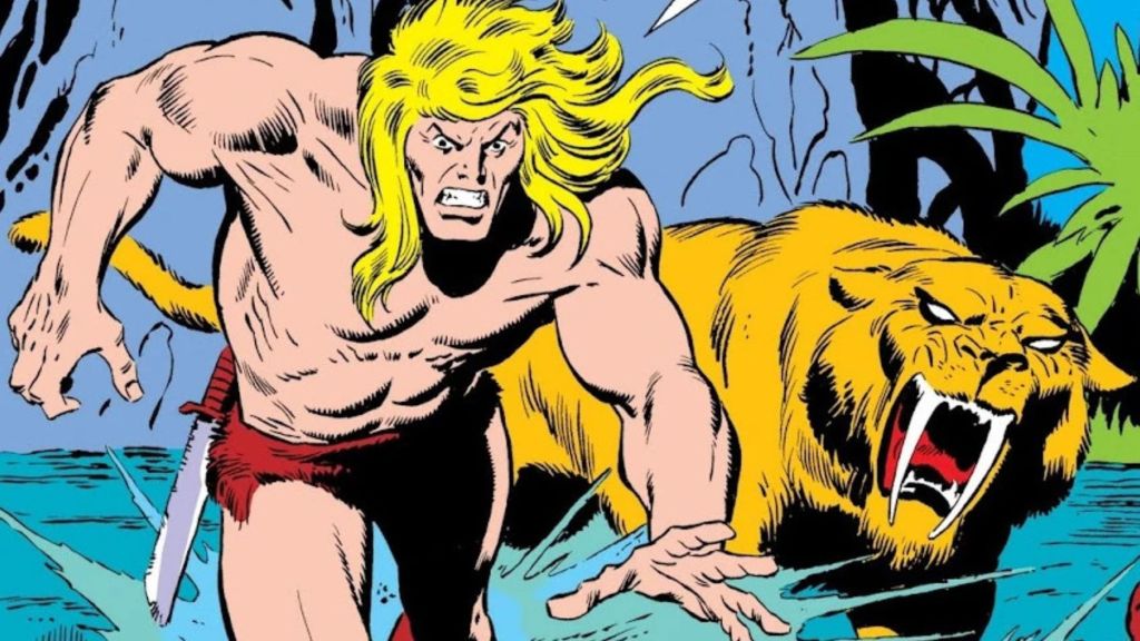 Ka-Zar and Zabu in Marvel Comics