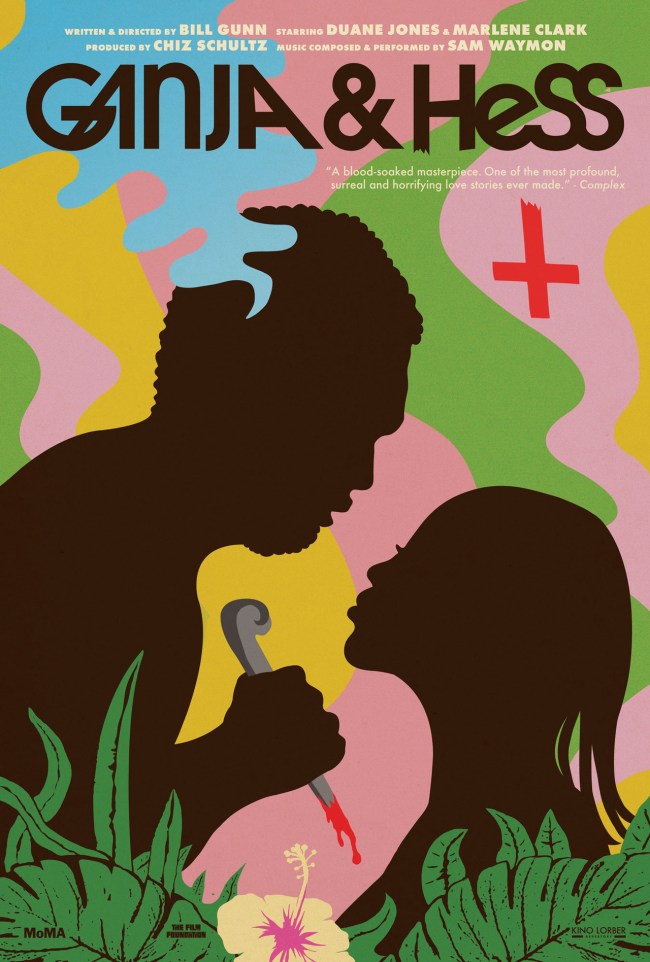 GANJA & HESS, (aka GANJA AND HESS), US poster for 2018 re-release, 1973