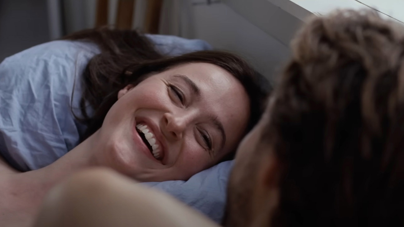 Sentimental Value, from left: Renate Reinsve, Jonas Jacobsen, 2025.