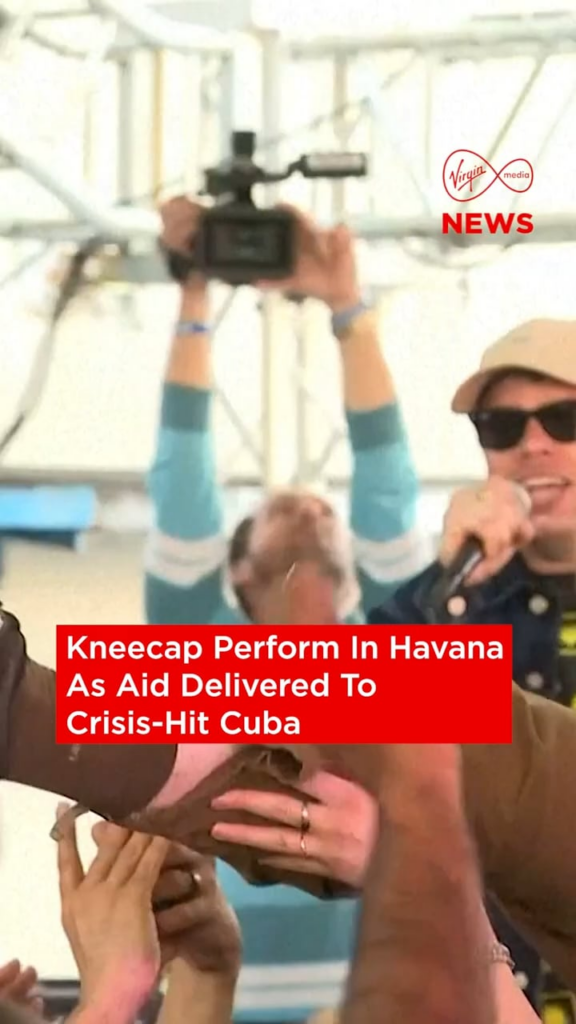 Kneecap performs in Havana in solidarity with Cuban people