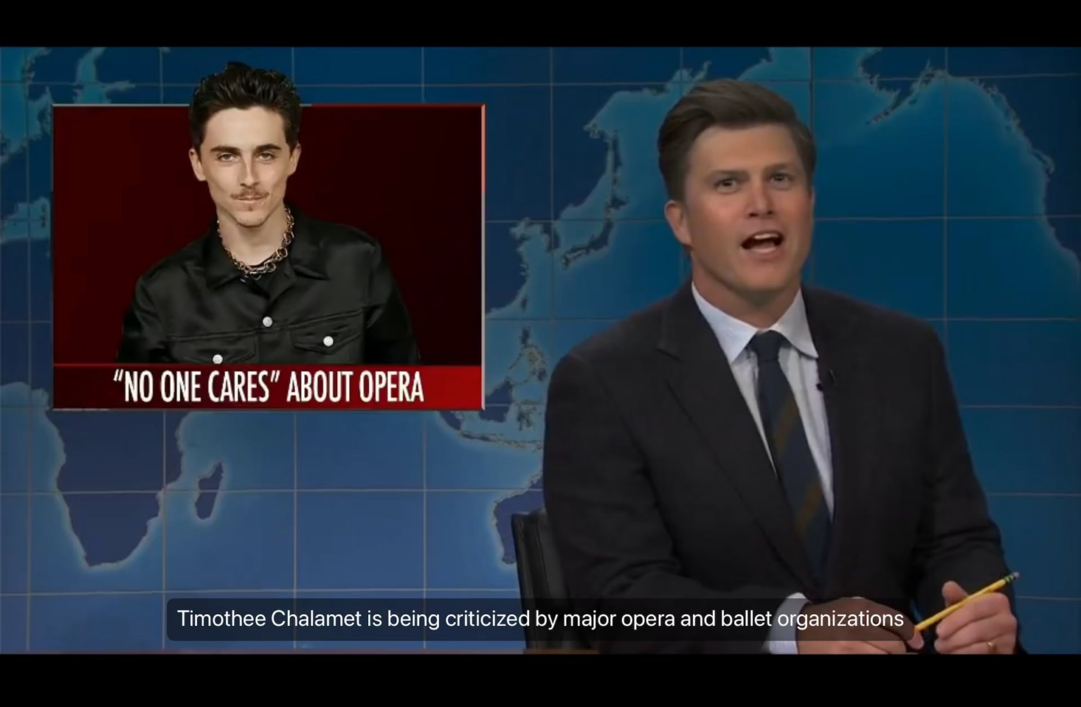 SNL's ‘Weekend Update’ joke about Timothée Chalamet's opera and ballet comment
