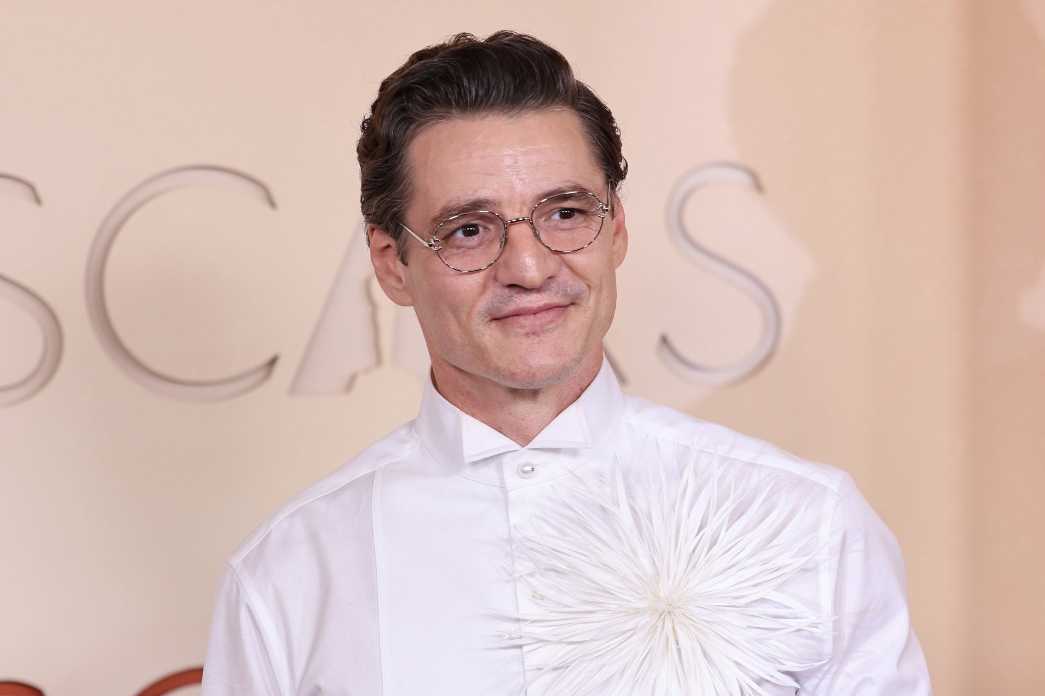 Vanishing act: Fans were aghast to see Pedro Pascal without his signature moustache