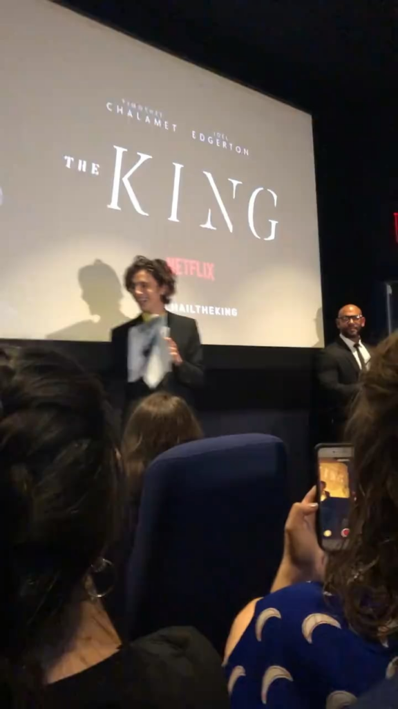 Timothée Chalamet calls opera and ballet “dying art forms” again at a 2019 screening of The King