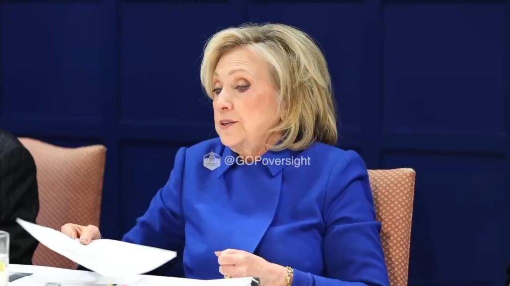 Hillary Clinton goes off on Republicans after it’s revealed unauthorized images of her were released: I'm done with this. If you guys are doing that, I am done. You can hold me in contempt from now until the cows come home. This is just typical behavior.