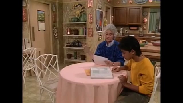 Mario Lopez on an episode of Golden Girls in 1987 called "Dorothy's Prized Pupil" where his character got deported
