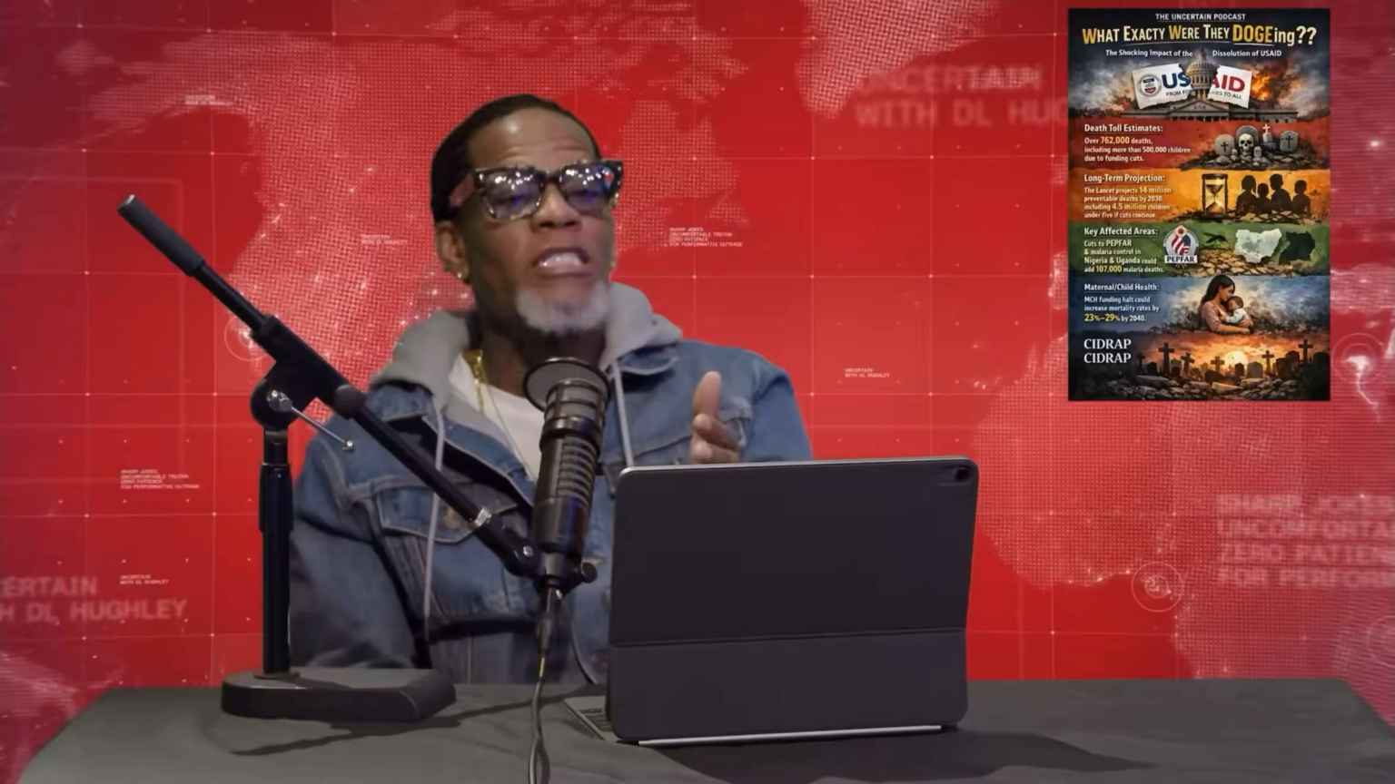 D. L. Hughley on Trump: “I’m very proud I’ve never voted for a president who raped women and children. I never voted for a president who defrauded charities. I never voted for a president that celebrated the death of somebody. And half this country can’t say that”