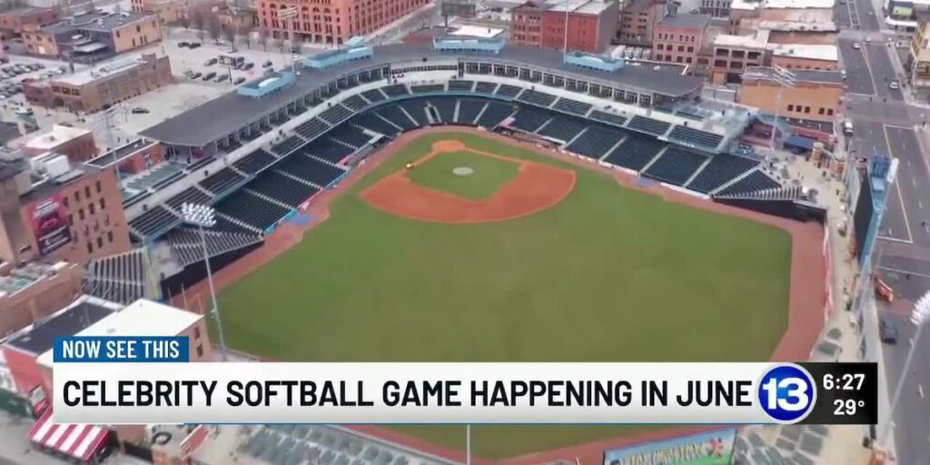 Celebrity softball game happening in June
