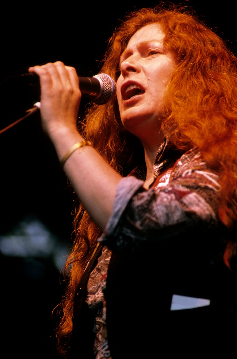 Dolores Keane performing live on stage. Photograph: Mick Hutson/Redferns/Getty Images