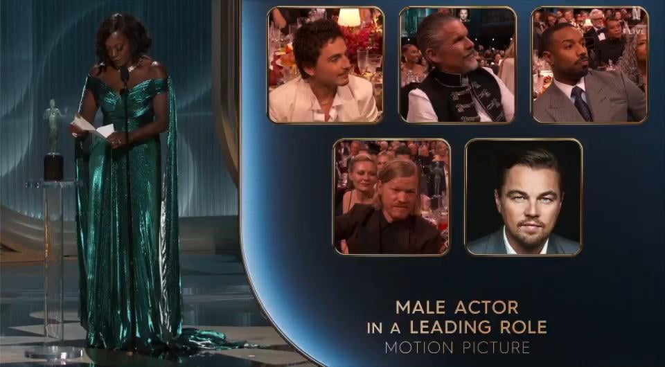 Viola Davis was thrilled to announce Michael B. Jordan for Best Actor!