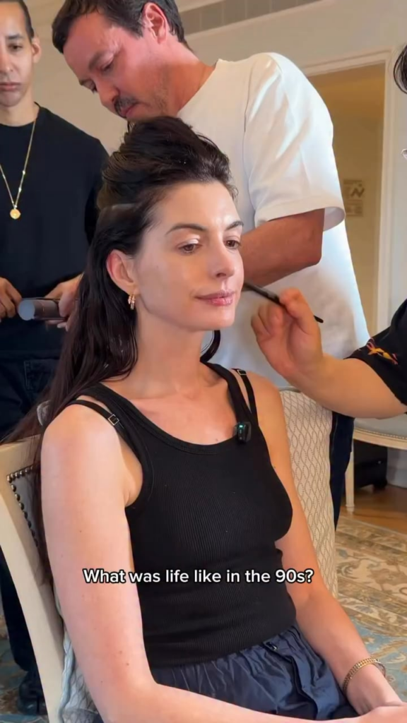 Anne Hathaway relives what was it like in the 1590’s, as the wife of William Shakespeare (both were named Anne Hathaway)