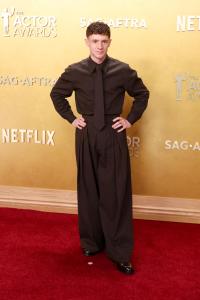 Chris Perfetti at The 32nd Annual Actor Awards Presented by SAG-AFTRA held at the Shrine Auditorium and Expo Hall on March 01, 2026 in Los Angeles, California.