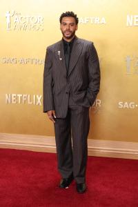 Zack Fox at The 32nd Annual Actor Awards Presented by SAG-AFTRA held at the Shrine Auditorium and Expo Hall on March 01, 2026 in Los Angeles, California.