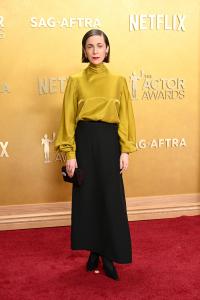 Jen Tullock at The 32nd Annual Actor Awards Presented by SAG-AFTRA held at the Shrine Auditorium and Expo Hall on March 01, 2026 in Los Angeles, California.