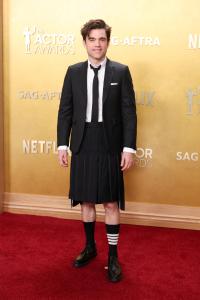 Patrick Ball at The 32nd Annual Actor Awards Presented by SAG-AFTRA held at the Shrine Auditorium and Expo Hall on March 01, 2026 in Los Angeles, California.