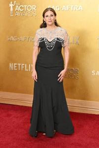 Michaela Watkins at the 32nd Annual Actor Awards Presented by SAG-AFTRA held at The Shrine Auditorium on March 01, 2026 in Los Angeles, California.