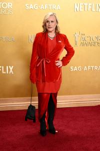 Patricia Arquette at The 32nd Annual Actor Awards Presented by SAG-AFTRA held at the Shrine Auditorium and Expo Hall on March 01, 2026 in Los Angeles, California.
