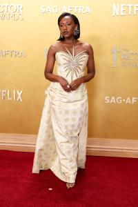 Nana Mensah at The 32nd Annual Actor Awards Presented by SAG-AFTRA held at the Shrine Auditorium and Expo Hall on March 01, 2026 in Los Angeles, California.