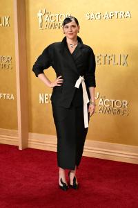 Fiona Dourif at The 32nd Annual Actor Awards Presented by SAG-AFTRA held at the Shrine Auditorium and Expo Hall on March 01, 2026 in Los Angeles, California.