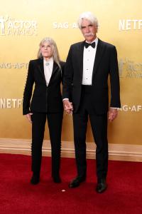 Katharine Ross and Sam Elliott at The 32nd Annual Actor Awards Presented by SAG-AFTRA held at the Shrine Auditorium and Expo Hall on March 01, 2026 in Los Angeles, California.