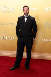 Noah Wyle at The 32nd Annual Actor Awards Presented by SAG-AFTRA held at the Shrine Auditorium and Expo Hall on March 01, 2026 in Los Angeles, California.