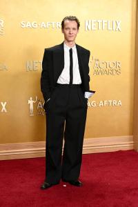 Felix Kammerer at The 32nd Annual Actor Awards Presented by SAG-AFTRA held at the Shrine Auditorium and Expo Hall on March 01, 2026 in Los Angeles, California.