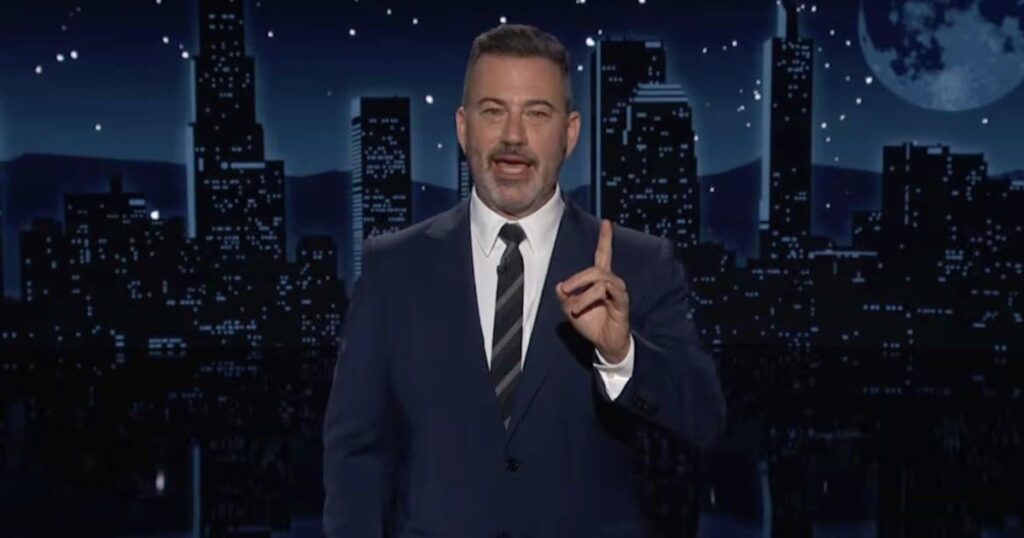 Jimmy Kimmel Hits Trump for Reaching ‘New Level’ of Cringe | The late-night host discovered the one thing we can be “grateful” for after the president’s blunder.