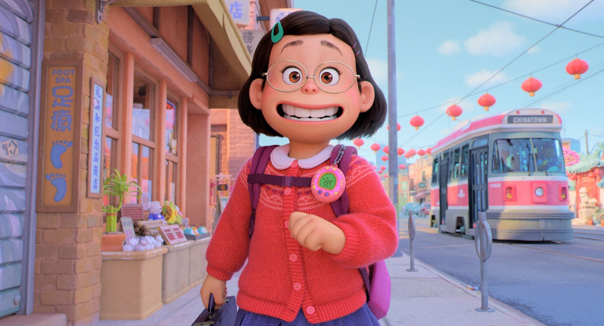 Screengrab from Pixar's Turning Red