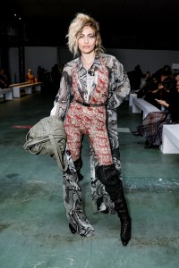 Paris Jackson at the Vivienne Westwood fashion show as part of Paris Fashion Week Fall 2026 held at Césure on March 07, 2026 in Paris, France.