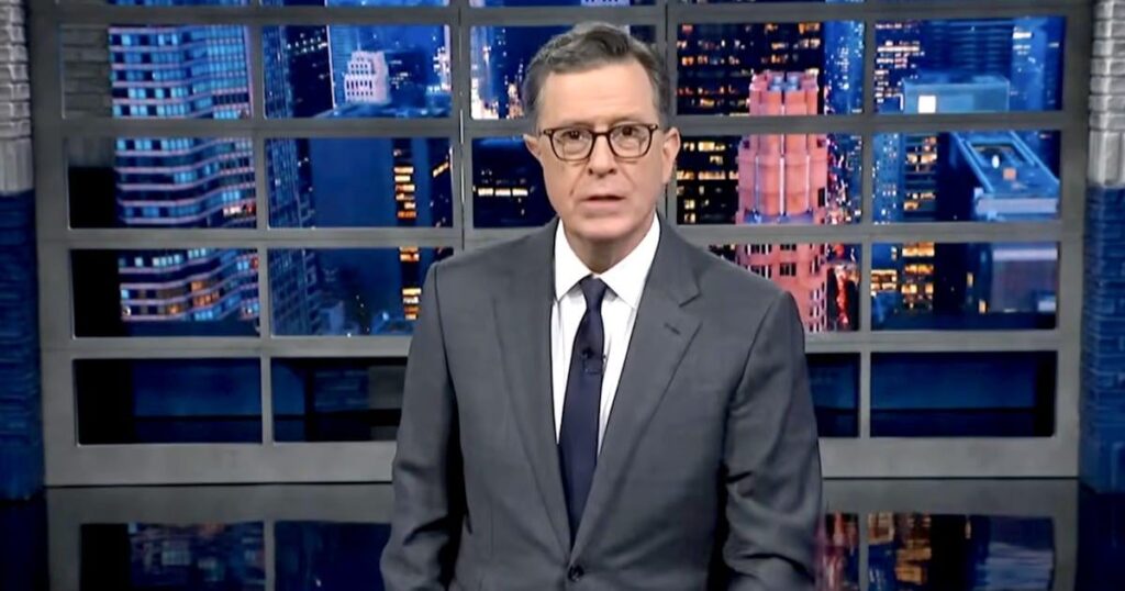 Colbert Rips Into MAGA for Refusing to Recognize War | "It’s a war that got a thesaurus for Christmas.”