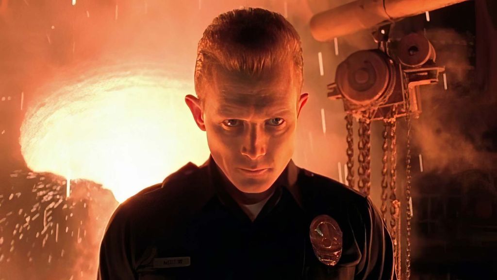 Robert Patrick as the T-1000 in Terminator 2 Judgement Day
