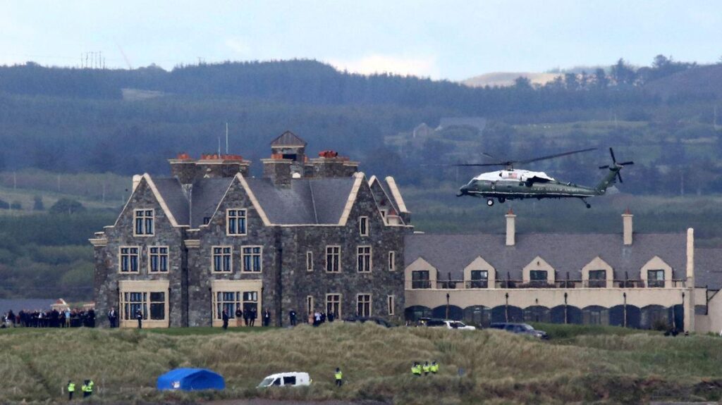 Ballroom at Trump’s Doonbeg resort in Ireland held up by single objector