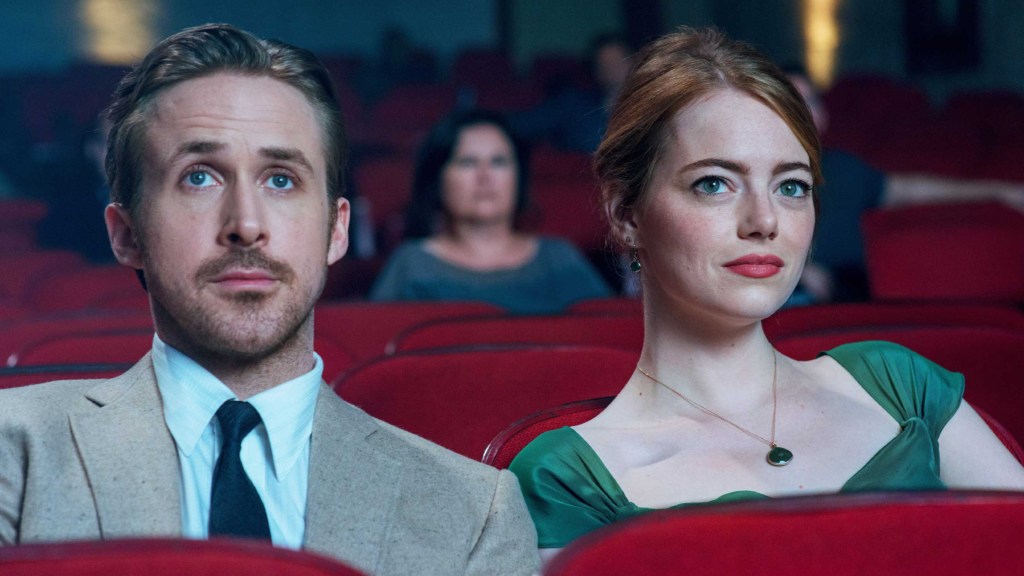 Ryan Gosling and Emma Stone in La La Land